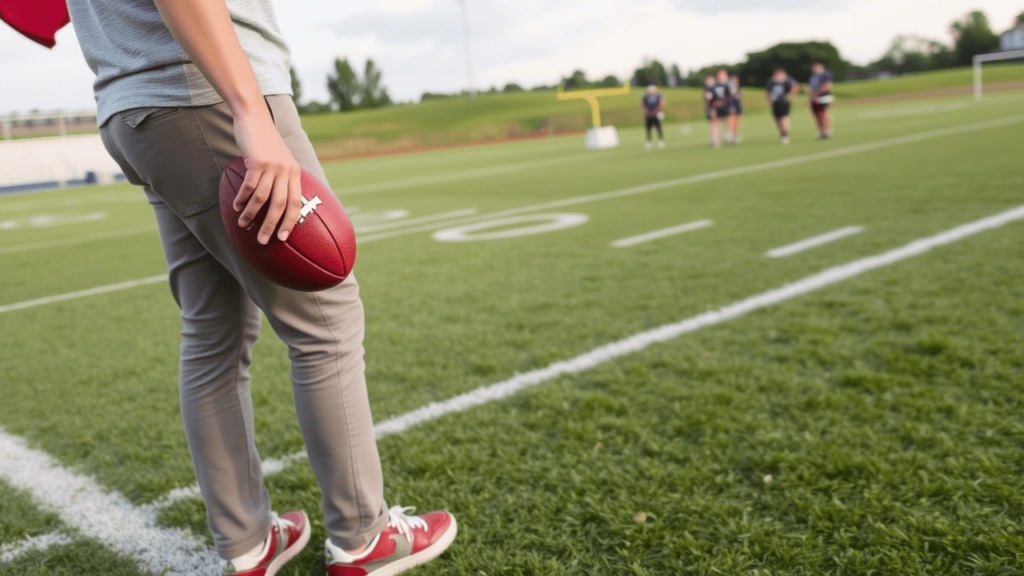 can i wear tennis shoes to play flag football